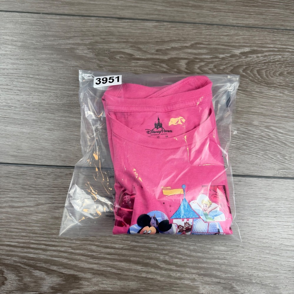 Disney Parks Womens T-Shirt Walt Disney World 2015 Mickey Mouse Pink M - Picture 8 of 8